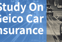 Study On Geico Car Insurance